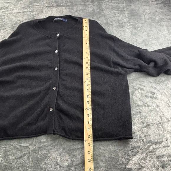 Sofie D’Hoore Sweater Women’s M 100% Cashmere Cardigan Quiet Luxury Soft Black - Picture 11 of 13